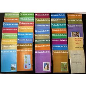 Set of 36 GB British Philatelic Bulletins Dec 78 - May 81 - Missing 1 (H7)
